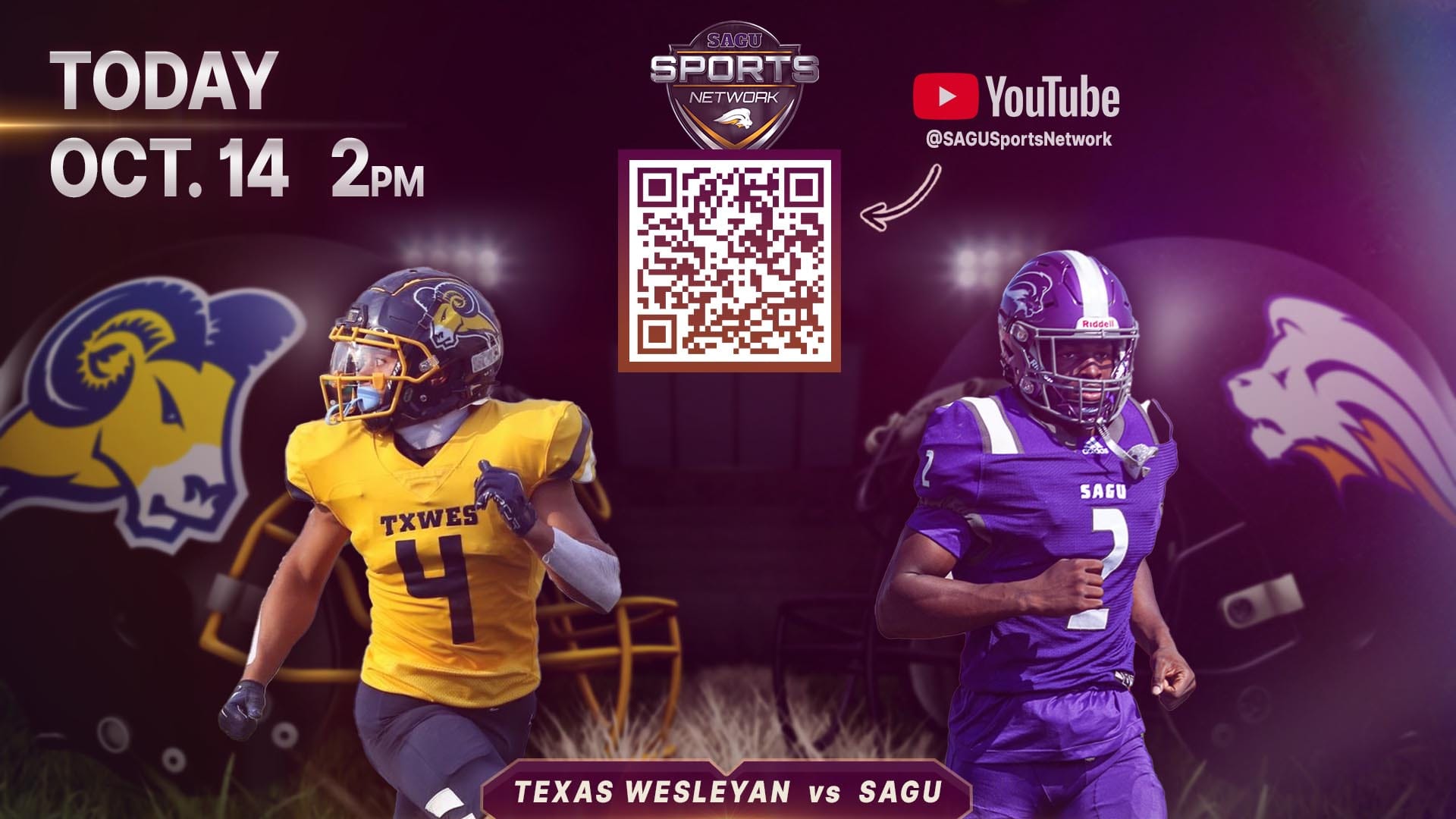 Broadcast Promos for Social Media (2023-2024 season) - SAGU Sports Network